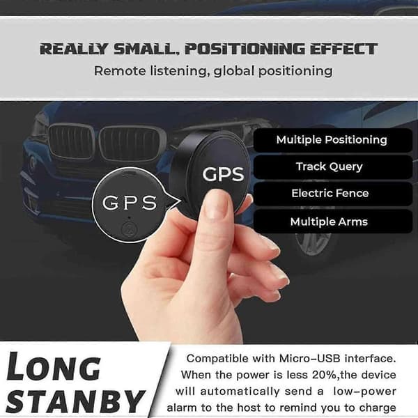 Magnetisk Mini GPS Tracker, 50% Tilbud