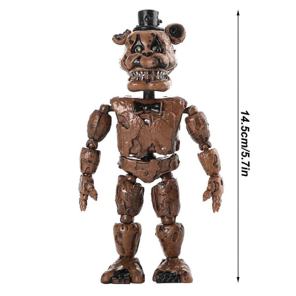 Five Nights at Freddy's Actionfigurer Leksak - Foxy Ledad Leksaksdocka