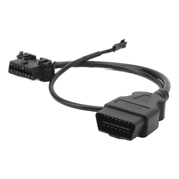 OBD2 Kabel Stabil Forbindelse Sikkerhedsport Bypass OBD2 Adapter Udskiftning til Dodge RAM 1500 2500 2018 til 2020