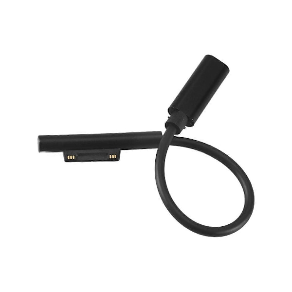 För SURFACE Connect till USB-C Laddningskabel Kompatibel för SURFACE Pro7 Go2 Pro6 5/4/3 Laptop1/2/3 &