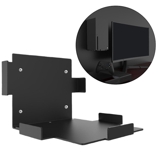 Väggfäste för   Series X-konsol, Solid Bakom TV-speltillbehör