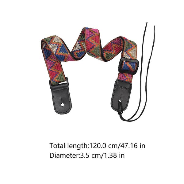 Ukulele Barnvagnsrem Elektrisk Gitarrrem Akustisk Gitarrrem Ukulele Axelrem Nylon Gitarrrem Anpassade Gitarrremmar