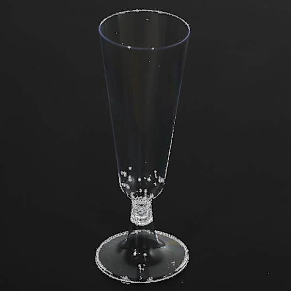 25 st 150 ml Engångs Hårda Plast Champagne Glas Rödvin Glas Bägare Vinglas Fest Festival