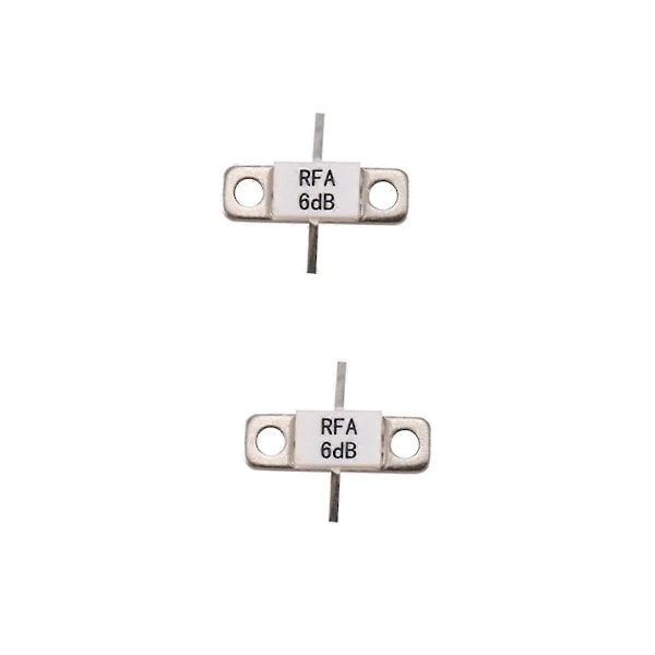 2 kpl 6 dB:n vaimentimia, liitetty, 100 wattia, 6 dB, 100w-6db Rfp 100w-6db 100 wattia DC-3,0 GHz Rfp 100w-6db RF