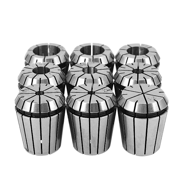 10kpl ER32 Jousiholkkisarja 2/4/6/8/10/12/16/18/20mm + MT3 M12 ER32 Holkkijyrsin Morse-kartiopidin
