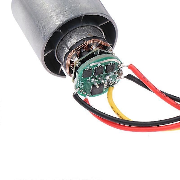 DC 9/12/24V 5A 35A Mini Borstlös Motor 100000RPM Höghastighets CNC Aluminiumlegering Impeller Kanalfläkt Steglös Hastighetsreglering
