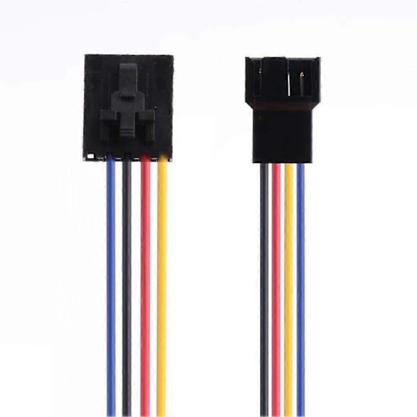5-nastainen - 4-nastainen tuuletinliitinadapteri -muunninkaapeli Dell PC -kannettavalle