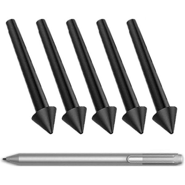 Udskiftningsspids sæt til Surface Pen, Surface Pen spids refill til Surface 7, 6, 5, 4, kompatibel med Surface 7, 6, 5, 4 Pen type.