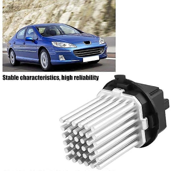 Blæsermotor Modstand, 6441.S7 Varmeblæsermotor Modstand Blæser Modstand Passer til 307 407 C3 C4 C5 6