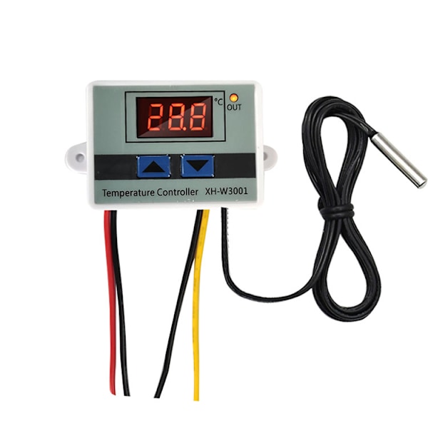 Termostat og temperaturprogrammerer intelligent temperaturkontrollbryter XH-W3001, DC12v