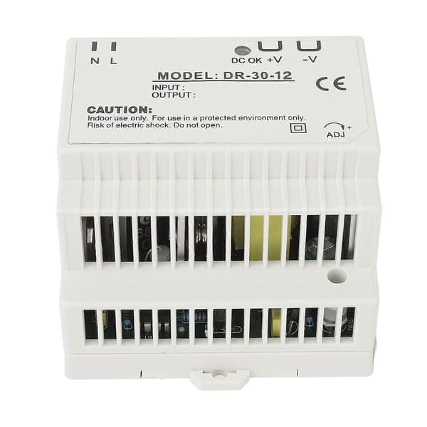 30W Transformator DIN-skena Switch Strömförsörjning för Industriell Säkerhetsövervakning 100‑240V