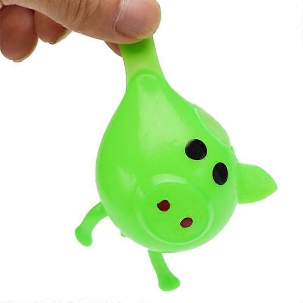 1 stk Tegneserie Luftventil Svin Blød Kawaii Jello Svin Anti Stress Splat Vand Svin