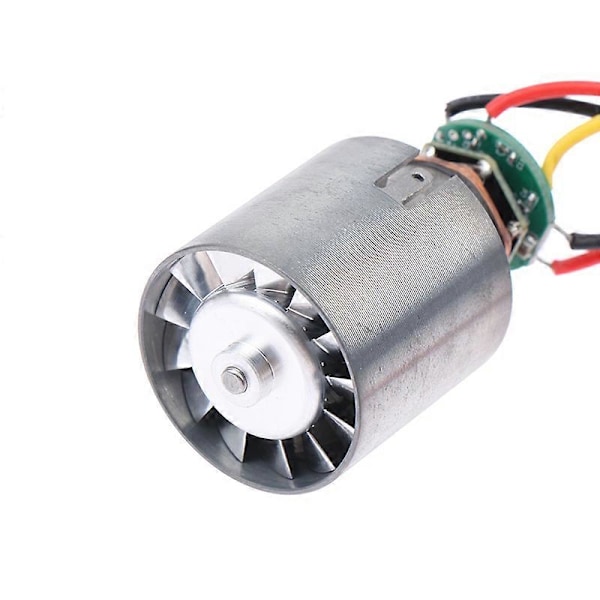 DC 9/12/24V 5A 35A Mini Borstlös Motor 100000RPM Höghastighets CNC Aluminiumlegering Impeller Kanalfläkt Steglös Hastighetsreglering