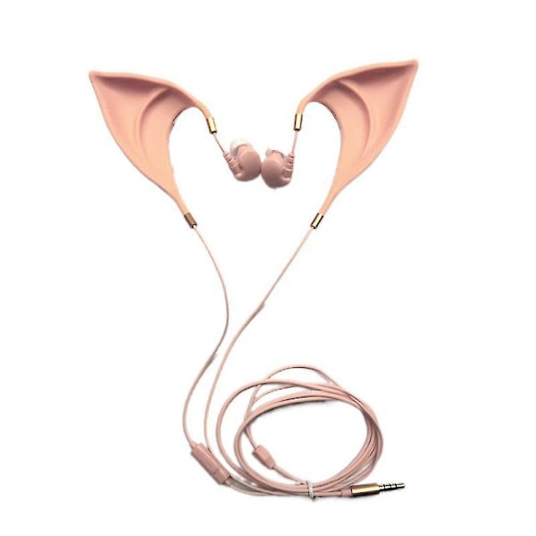 Elf Ørepropper Hodetelefoner, Øretelefon Perfekt Lydkvalitet Feens Søte Elegante Elves Øre Design Cosplay Anime Headset Spirit Kostyme Tilbehør