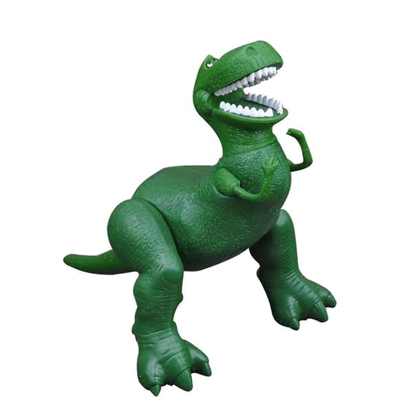 Solid Rex Figur For Barnfans Fleksible Ben Cartoon Hjemmekolleksjon Lekehistorie