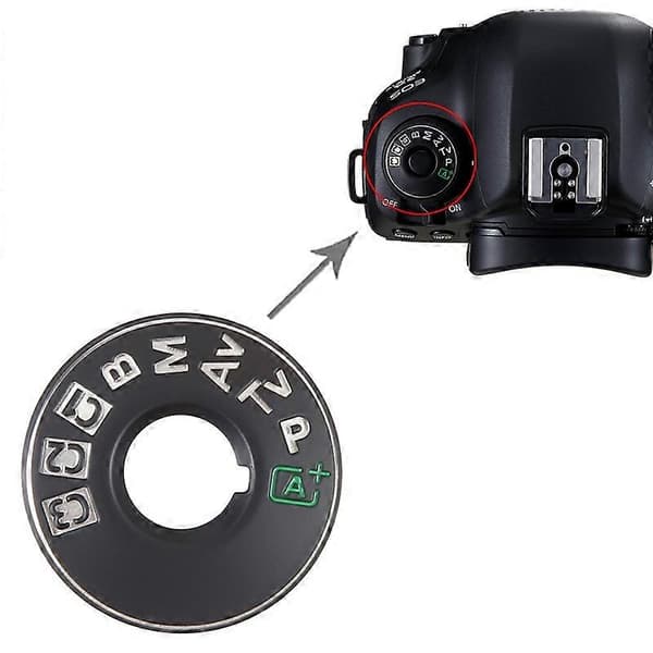 Til Canon EOS 5D Mark IV Mode Dial Jernpude