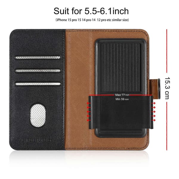 Motorola MOTO G4 / G4 PLUS Flip Skyddsfodral