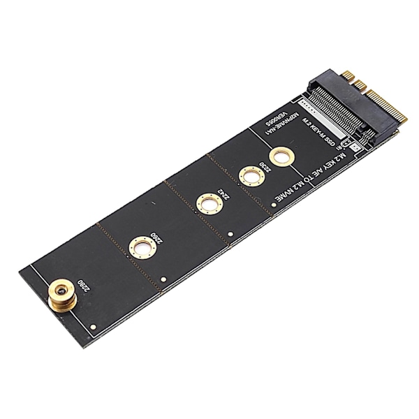 M2 för KEY A-E till M2 NVME Adapter Card NVME KEY-M Expansionsstöd för M.2 SSD