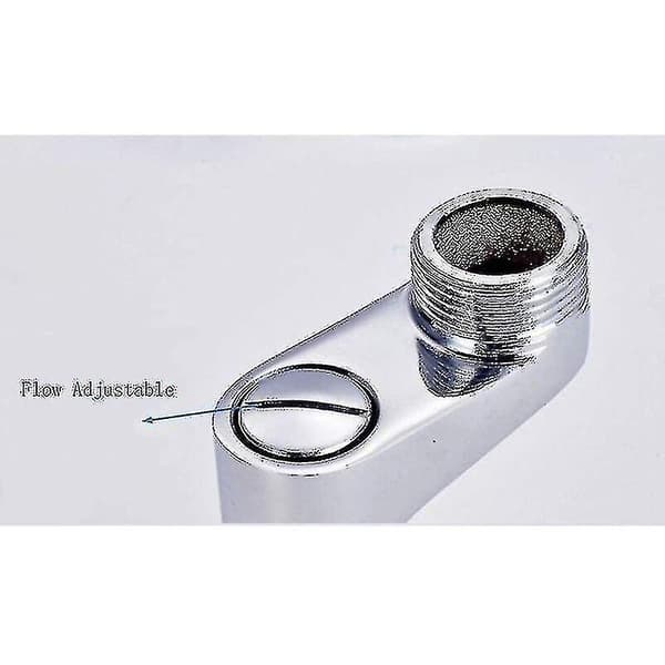 2 Pak Badekar-Hane Adapter, Justerbar Svingarm, 25mm, 20mm, Bruserhane, Badeværelseshane, Massiv Messing Mixer