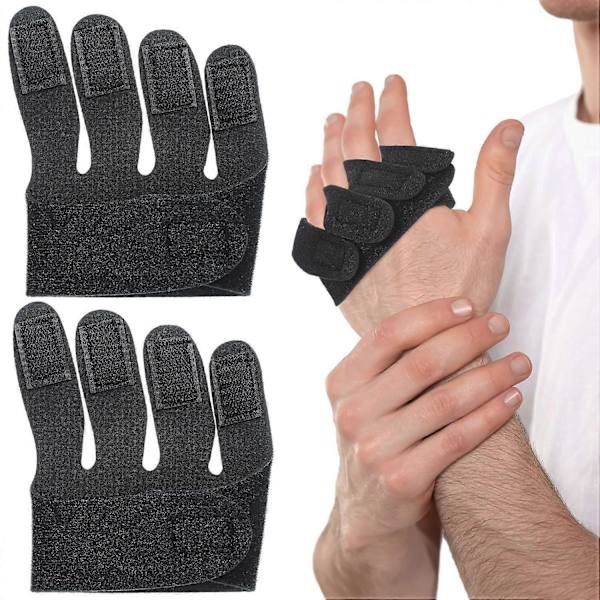 2 st Handledsskena för ulnar deviation Höger Handskena Knogskena MCP