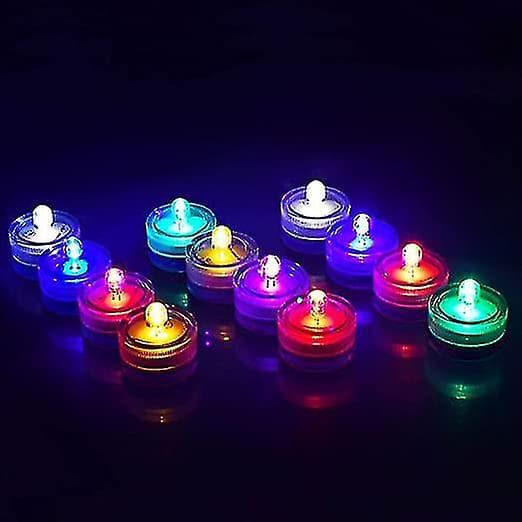 12 stk. Vanntette LED-lys, Teelys, Lys, Dekorasjoner, Jul