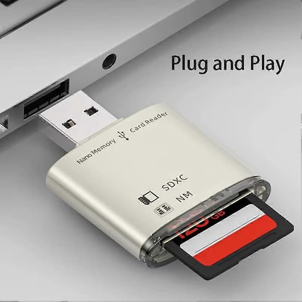USB 3.0 Kortlæser til NM Nano Memory Card Skriveadapter, A