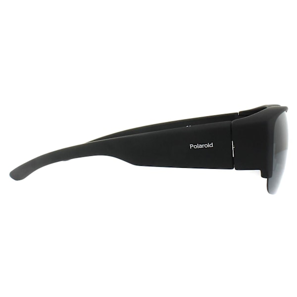 Polaroid Suncovers Fitover Aurinkolasit PLD 9007/S DL5 Y2 Musta Harmaa Polarisoitu