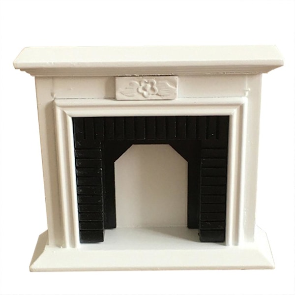 Dollhouse Miniature Furniture Fireplace Model Decorative Ornament Crafts