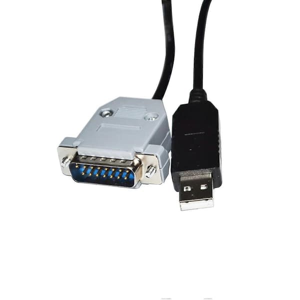 USB til D-SUB 15 PIN DB15 HAN ADAPTER RS232 SERIEL KOMMUNIKATIONSKABEL (3 meter)