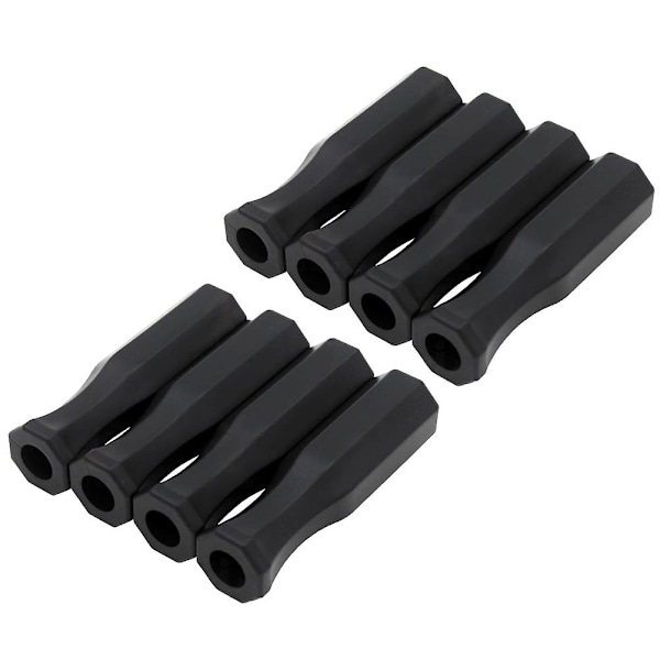 8 stk. Plastik Bordfodbold Håndtagsdæksler Foosball Håndtagsgreb Udskiftning Reservedel Foosball Håndtagsgreb Etui Universal Sikkerhed Bordfodbold Tilbehør