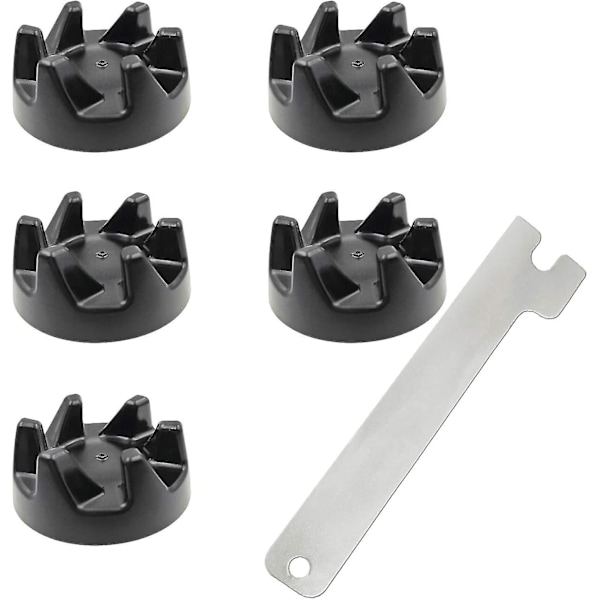 5-pack Mixer Gummiskoppling Växelkoppling Med Avtagbar Verktyg För Kitchenaid 9704230