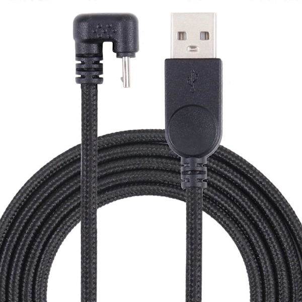 U-formad Micro USB Hane till USB Hane Laddnings- och Datakabel