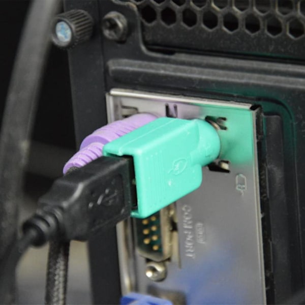 USB A Naaras - PS2 Uros Muunnin Tietokoneen Hiiren Näppäimistön Liitin