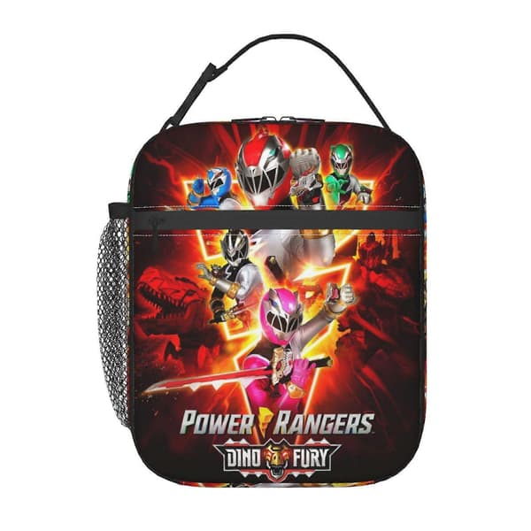 Power Rangers Lunchväska Bärbar Isolerad Lunchlåda-SYS312