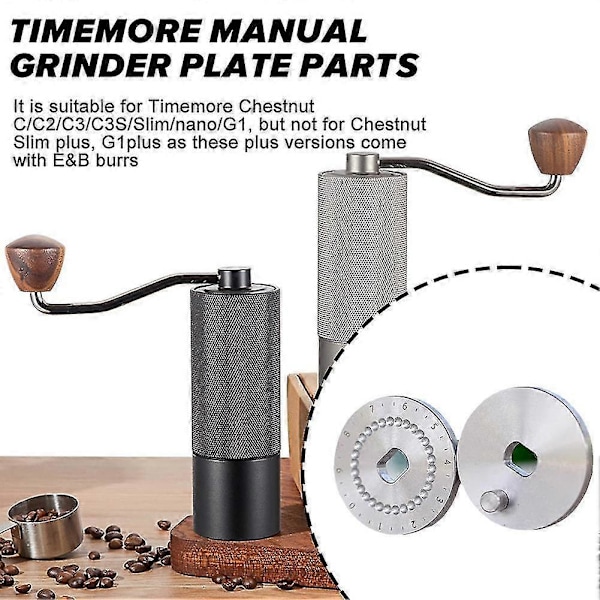 Manuelle kverndelplater for Timemore Chestnut C/C2/C3/C3S/Slim/nano/G1
