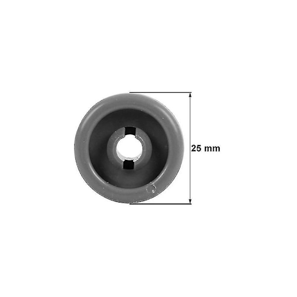 8 kpl Astianpesukoneen Yläkoriin Sopivat Pyörät (yhteensopiva Electrolux Zanussi Aeg Favorit Juno Privileg (xiatian)