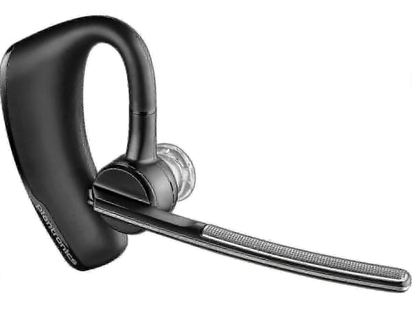 Legend Bluetooth Headset - Enkelt Öra, Brusreducering, Fungerar med PC, Mac, Tablet & Telefon - Svart