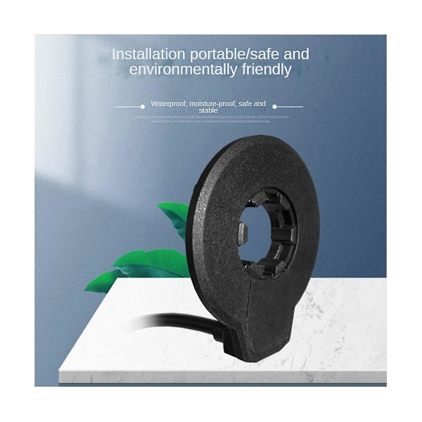 Elektrisk cykel magnetisk strøm sensor PAS pedal assist sensor F-12L 12 magneter dobbelt Hall sensorer Conn