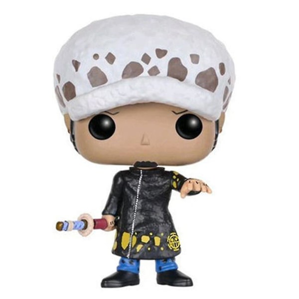 Anime One Piece Trafalgar D. Law Figurer Legetøj Funko Pop Sød Samleobjekt Model Figur Dukke Skrivebords Ornament