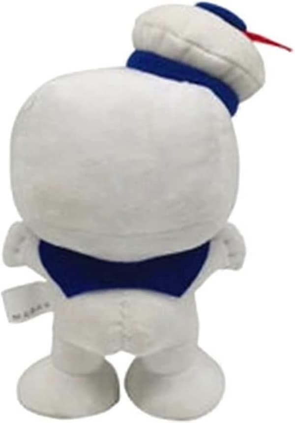 Stay Puft Marshmallow Man Plyslegetøj, Slimer Sød Spøgelse Udstoppede Dukkelegetøj til Børn