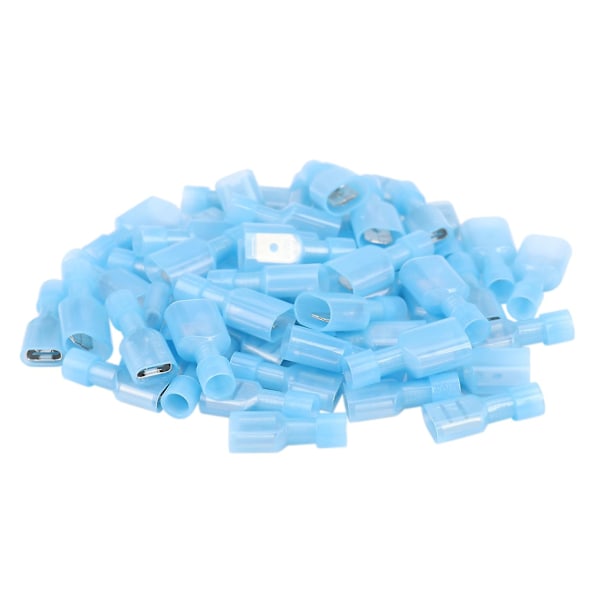 320pcs Female & Male Fully Insulated Wire Terminals Connector Nylon Spade Connectors Blue