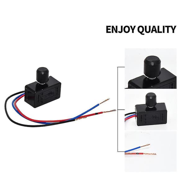 50w Motorvarvtalsregulator med justerbar ratt Motorvarvtalsregulator Dc 12v