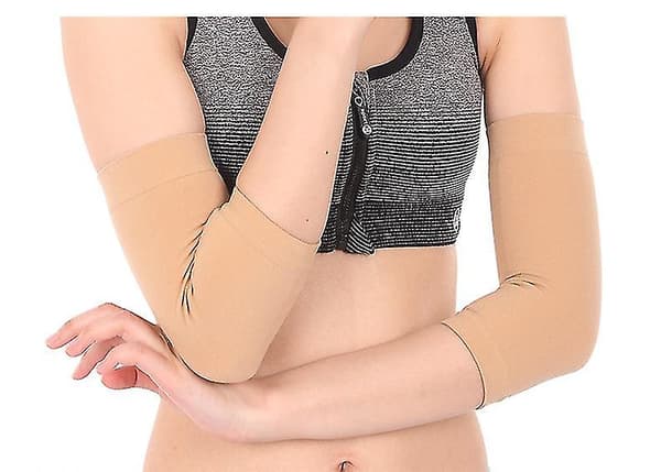 2 Par Forearm Dekkhylser Solbeskyttelse Menn Kvinner, hud