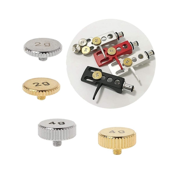 Headshell 4G Shellvekt Platespiller Metall Elektrisk Instrumentdeler for SL1200 SL1210 MK2 3 5 M5G S