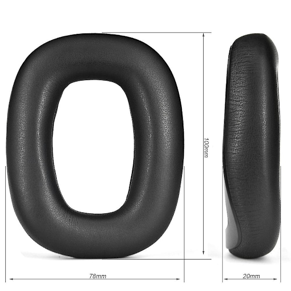 1 Pari Kuulokkeiden Vaihto Mukavat Kuuloketyynyt Logitech ASTRO A30 -kuulokkeille