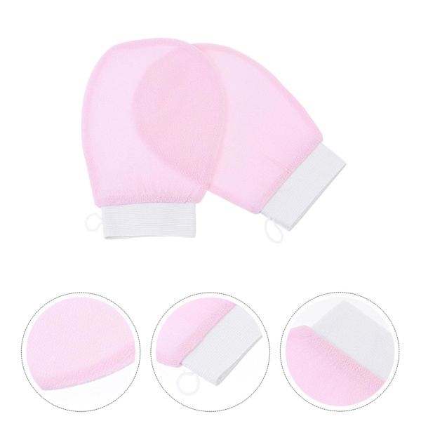 Spa-Handskar Kroppsskrubb Exfolierande Handskar Exfolierande Handske Exfolierande Kroppsskrubb Handskar