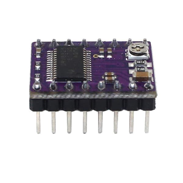 5 stk Drv8825 Trinmotor Driver Modul med Køleplade til 3D Printer Rrerap
