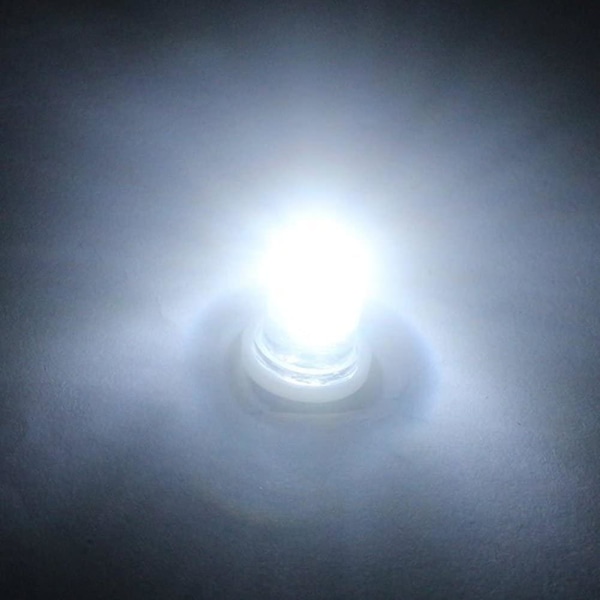 10 stk E10 4,5V LED Spotlys Pærer Kold Hvid, 6000k