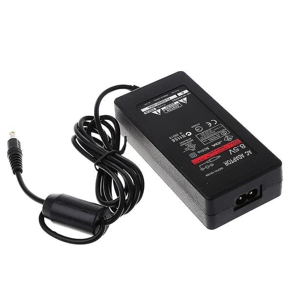 Vegglader AC-adapter Strømforsyningskabel for PS2 EU-plugg