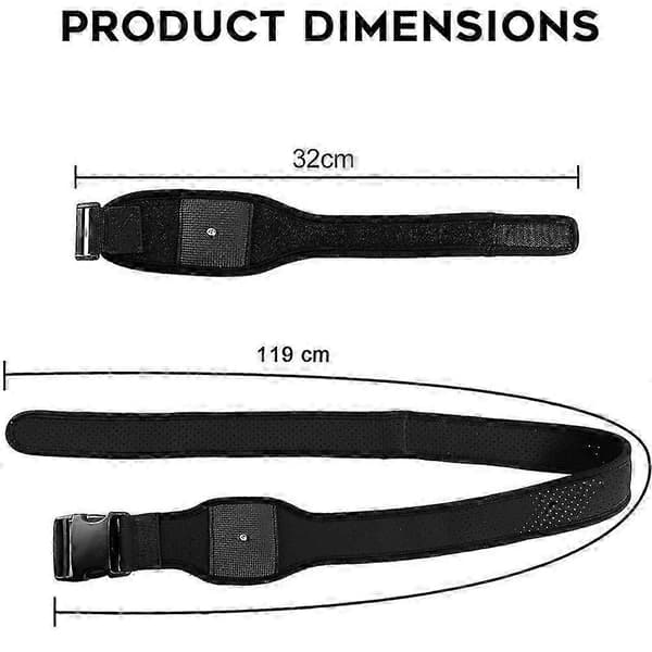 Midjebelte og håndleddsstropp for HTC Vive Tracker 2017, 2018, HTC Vive Tracker 3.0, forlenget bånd for